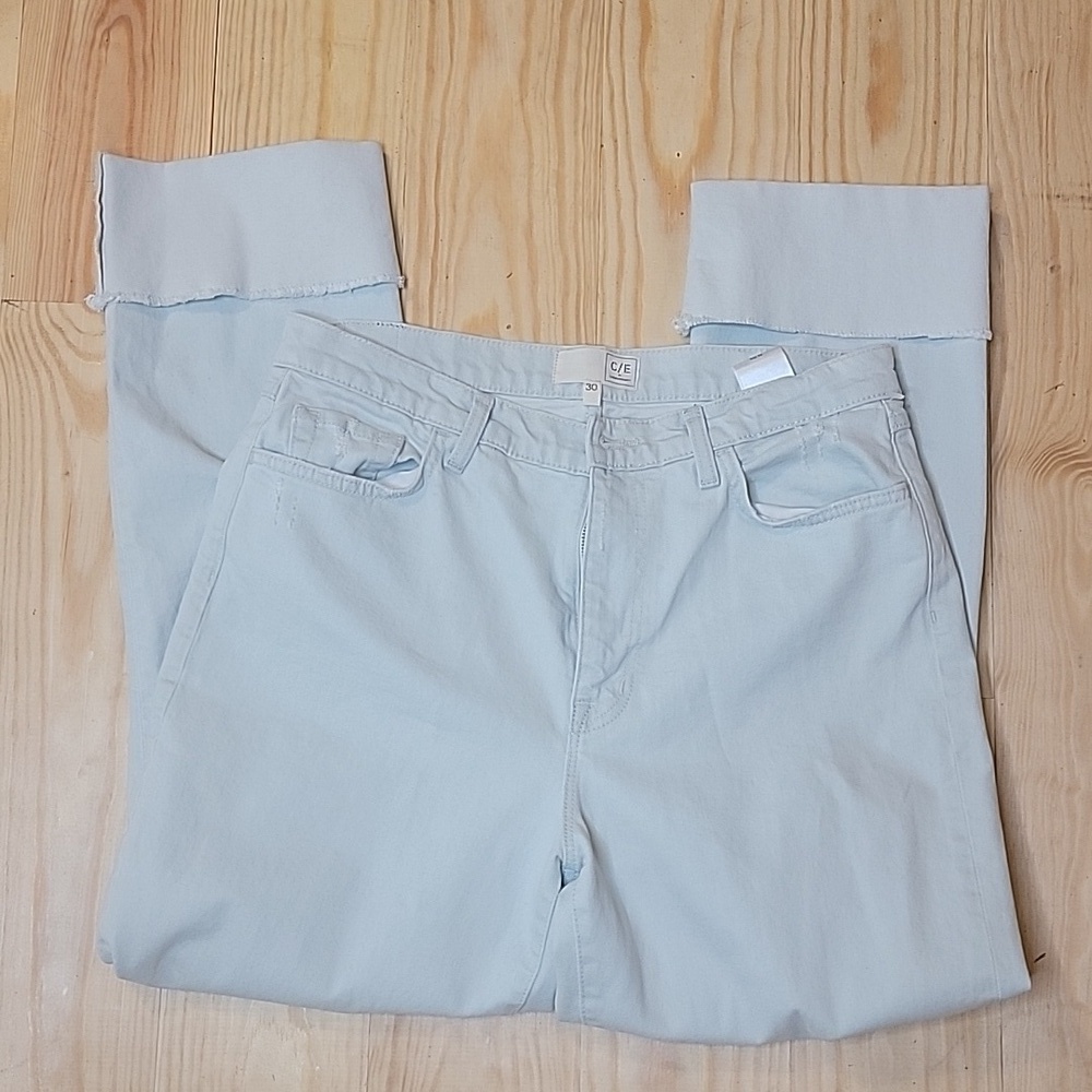 Current/Elliott Cuffed Boyfriend Jean Size 30 - Picture 6 of 10